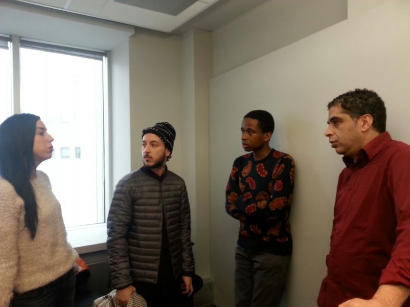 Faïza Guène, Mehdi, Badrou et Tewfik Hakem