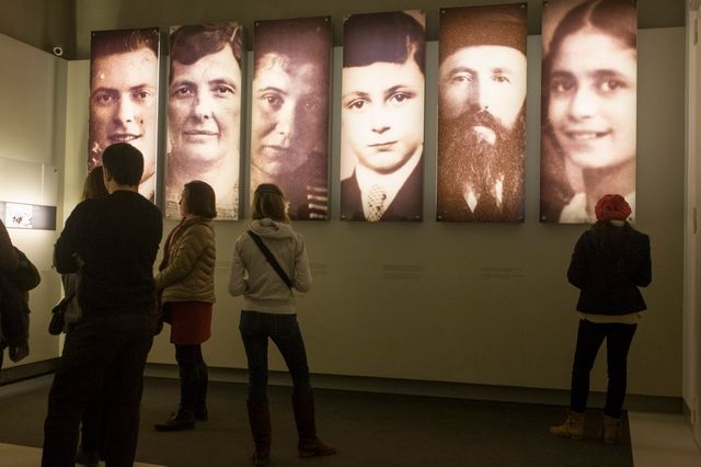 Mémorial de l'Holocauste, Berlin, Allemagne, 5 avril 2013.