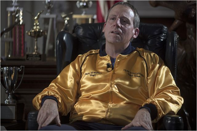 Steve Carell dans le rôle de John du Pont dans "Foxcatcher"