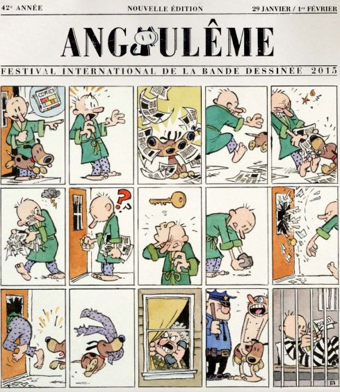 Affiche festival Angoulême 2015