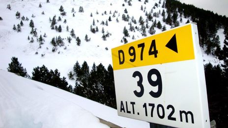 La neige commence à tomber en Provence