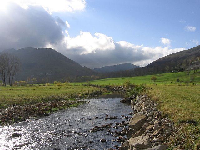 La Santoire (dans le Cantal)