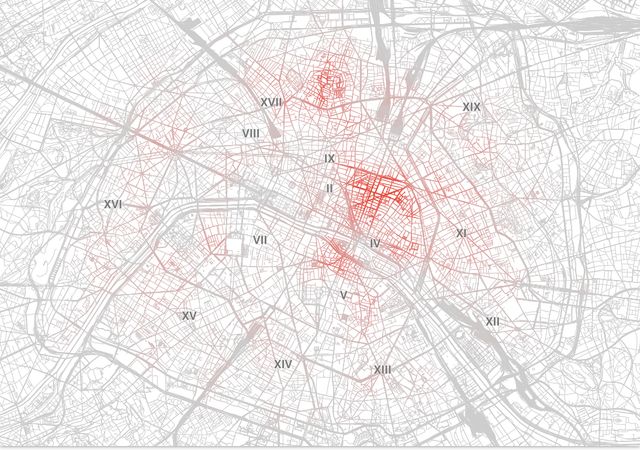 Les annonces Airbnb, à Paris