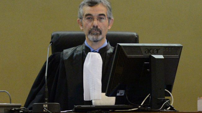 Denis Roucou, président du tribunal correctionnel de Bordeaux, le 26 janvier 2015