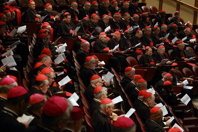 Evêques et Cardinaux au Consistoire de février 2015