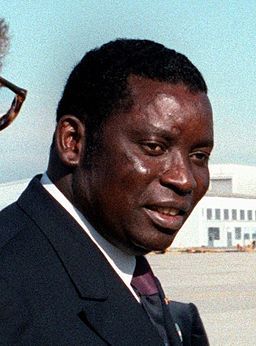 Gnassingbé Eyadéma, ancien président du Togo, ici en 1983