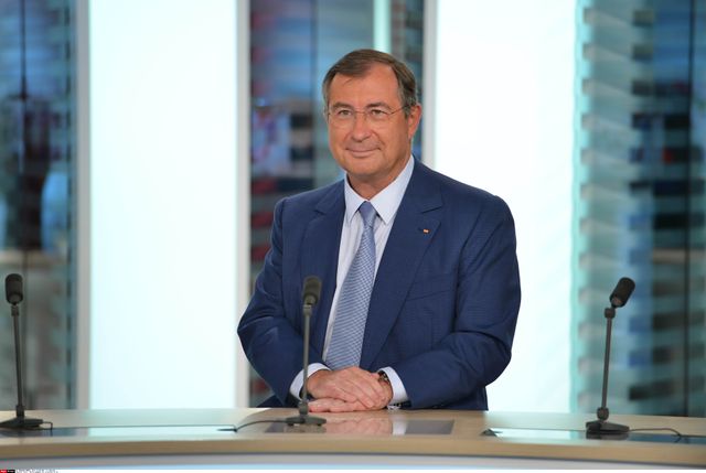 Martin Bouygues en 2014, sur le plateau de TF1