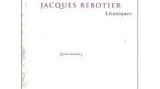 Livre Jacques Rebotier Litaniques