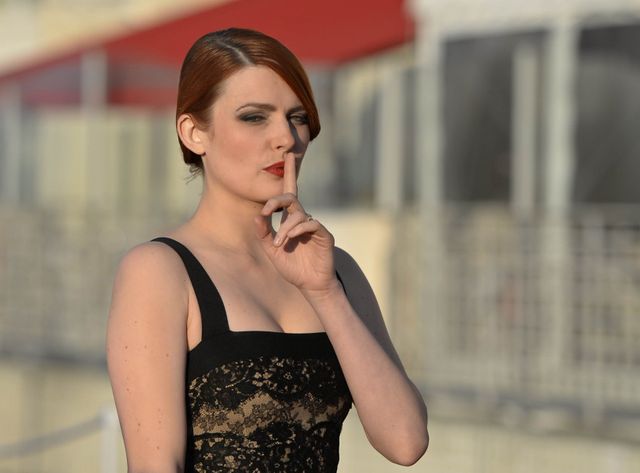 Elodie Frégé, juin 2014.