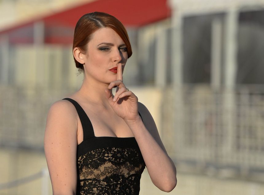Elodie Frégé, juin 2014.