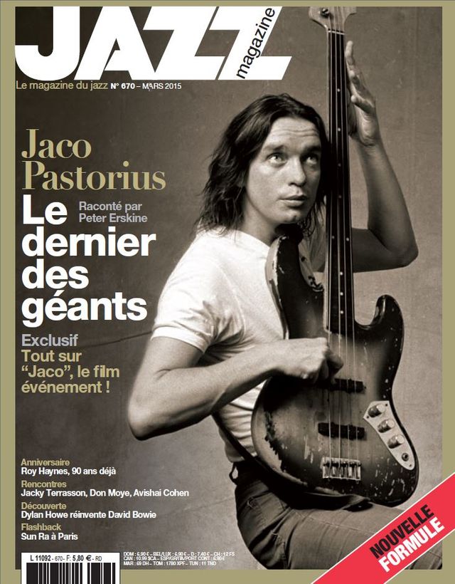 Couverture de JAZZ MAGAZINE MARS 2O15
