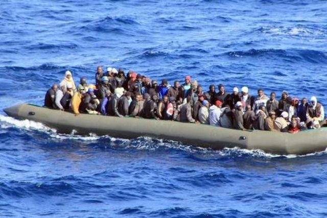 Zodiac vers Lampedusa
