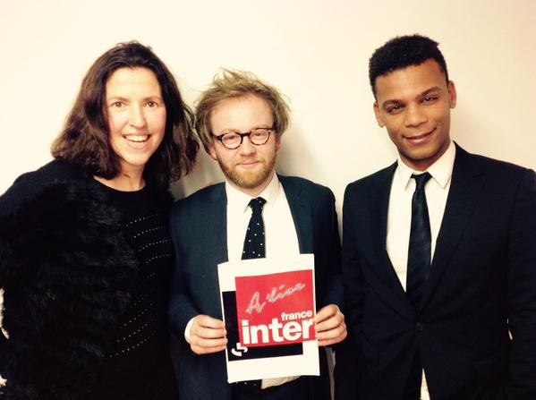 Clarisse Serre, Antoine Vey et Yassine Bouzrou,