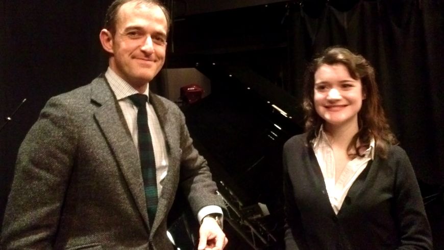 Frédéric Mion et Caroline Jeanmaire