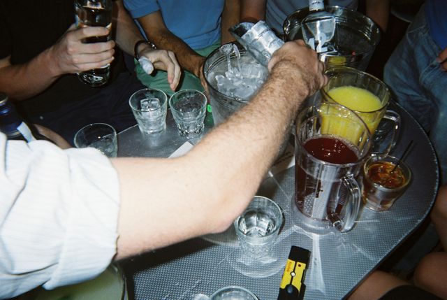 Alcool festiv et excessif