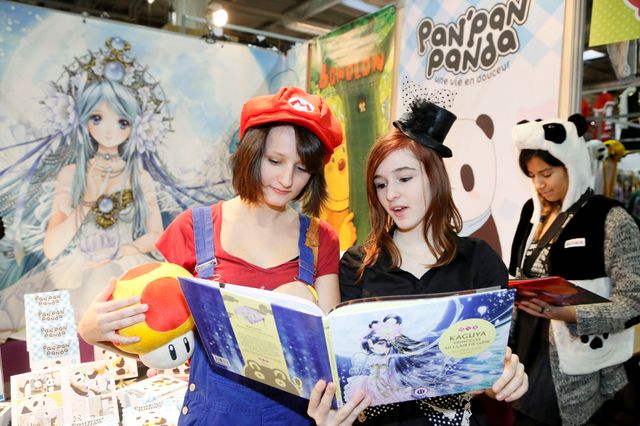 Lors de l'édition 2014 de Paris Manga