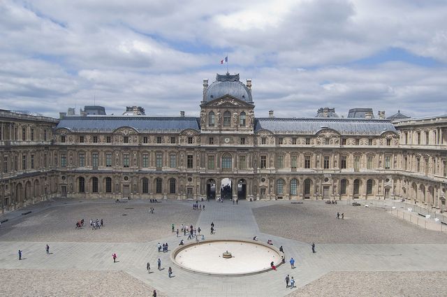 La cour carrée du Louvre