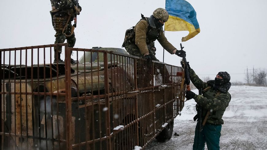 Les forces armées urkrainiennes gardent leurs positions près de Debaltseve 15/02/2015