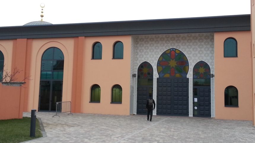 La mosquée de Reims.