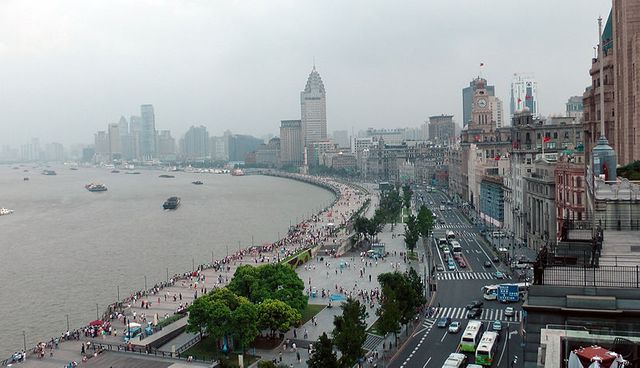 Le Bund à Shanghai