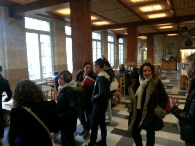 "On est bien, il y a une bonne ambiance"