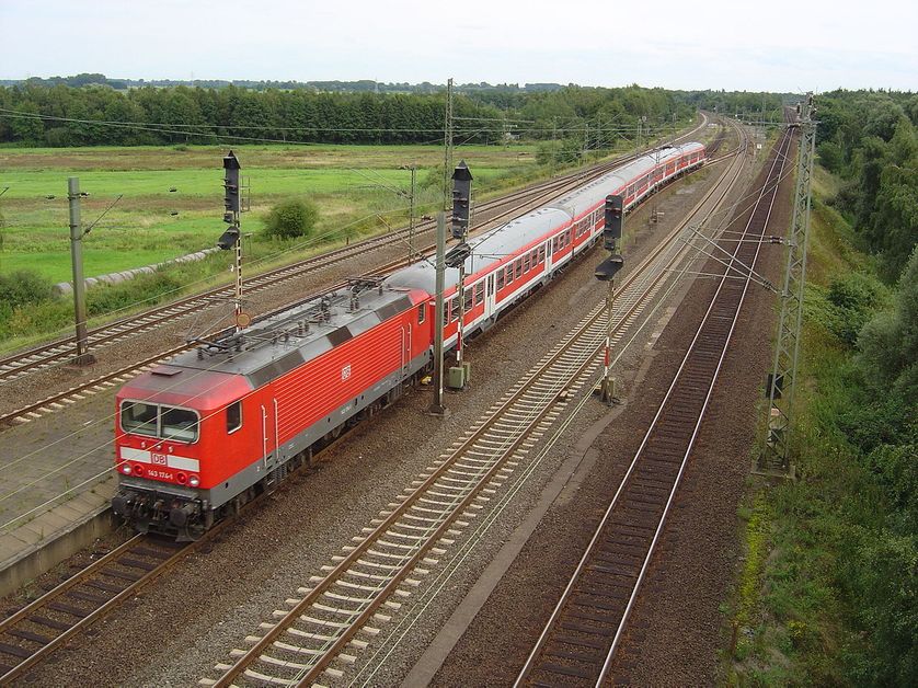 Un train régional de la compagnie allemande Deutsche Bahn