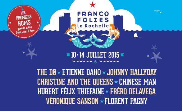 Les Francofolies révèlent les premiers noms de leur programmation pour l'été 2015