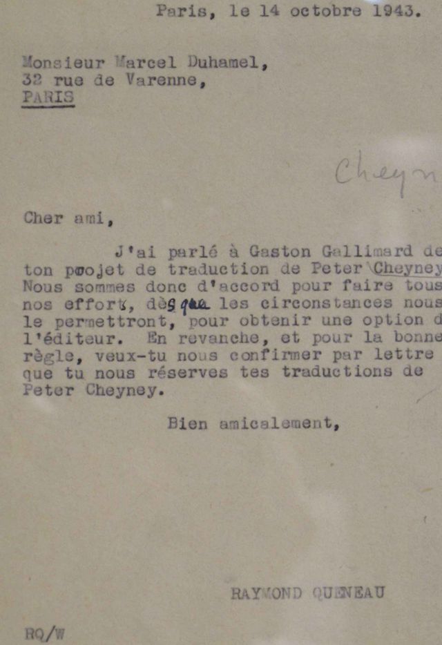 Serie noire queneau