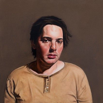 Thomas, (60x60), huile sur toile, 2008