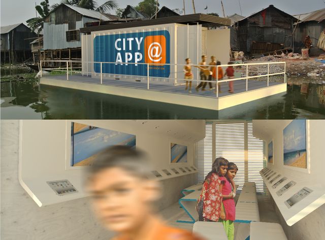 Le projet d'école flottante pour Dacca