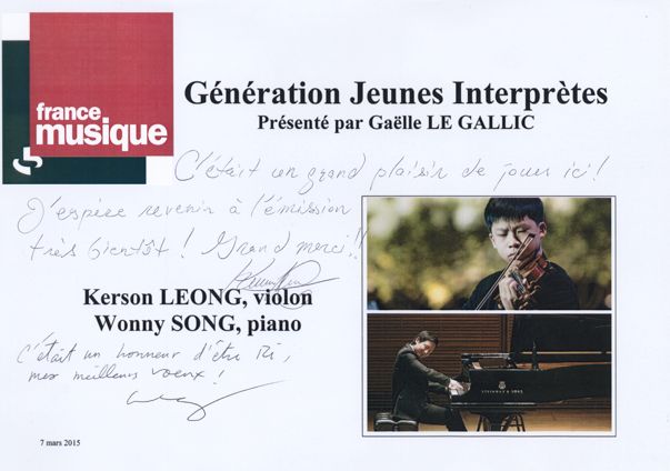 flyer Génération Jeunes interprètes_Kerson Leong