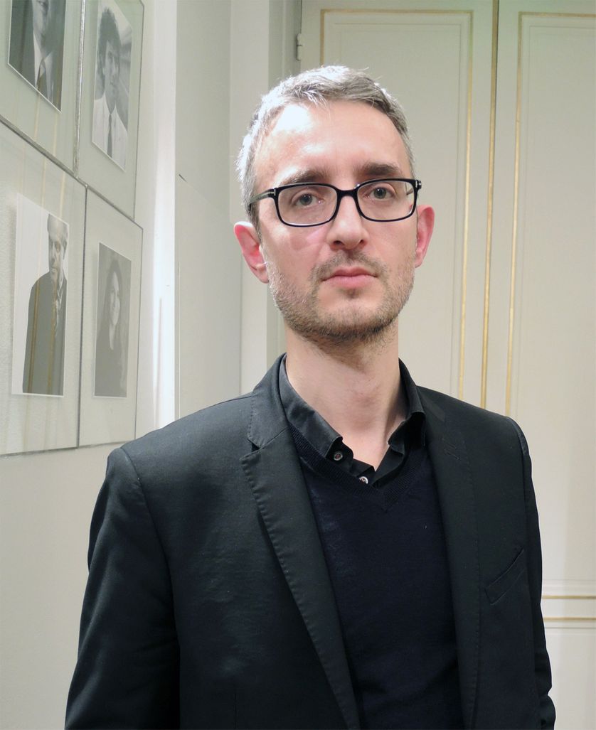 Claude Farge, le directeur des éditions, du transmédia et de la bibliothèque à Universcience, le 5 mars 2015