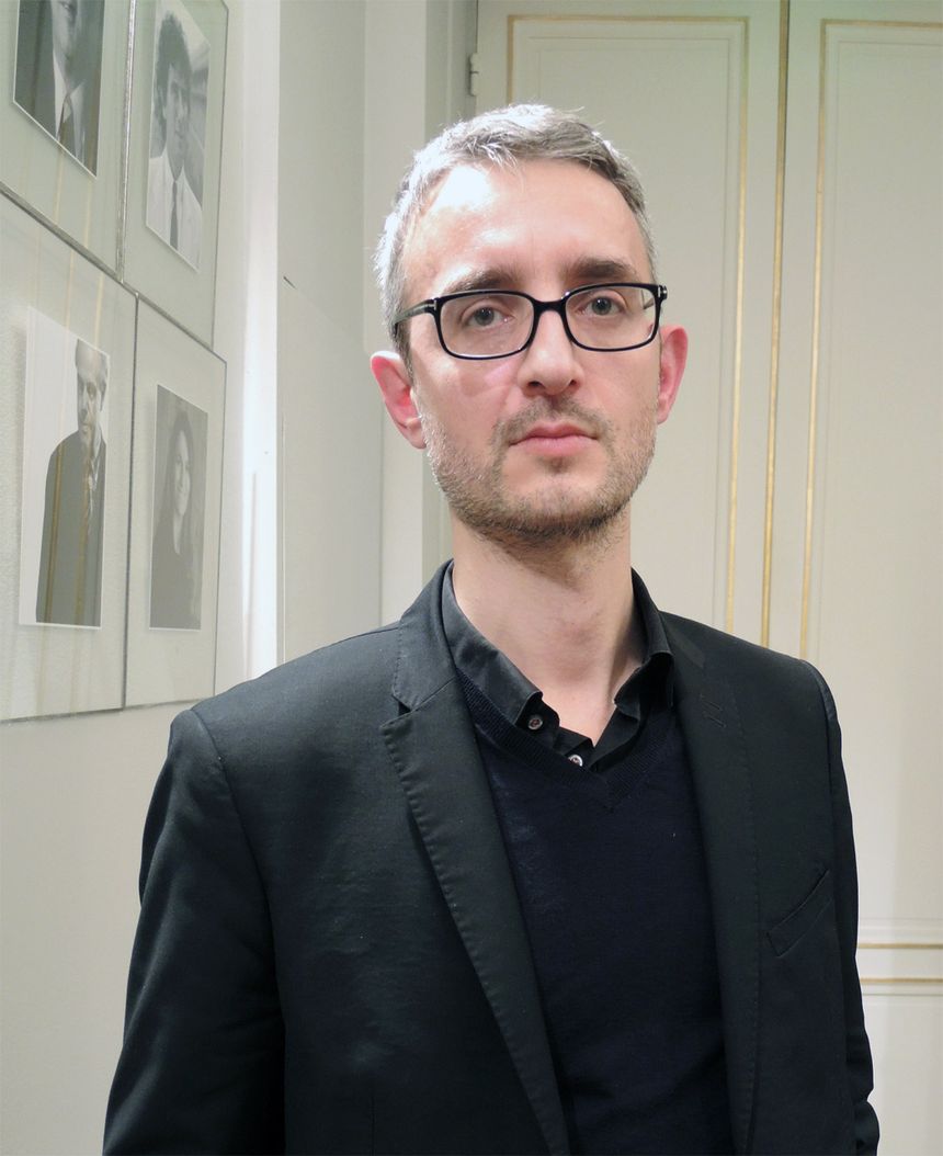 Claude Farge, le directeur des éditions, du transmédia et de la bibliothèque à Universcience, le 5 mars 2015