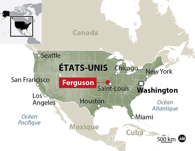 Ferguson, dans l'Etat du Missouri
