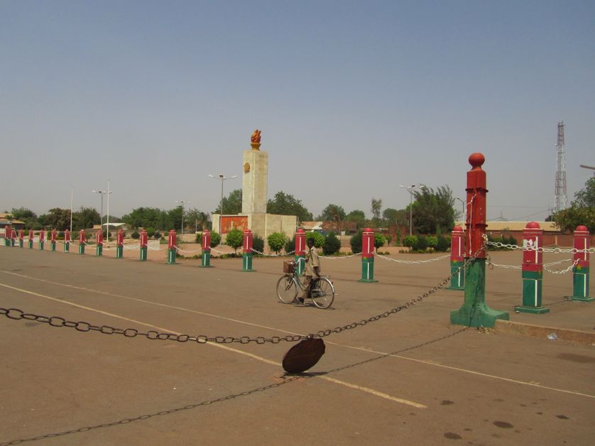 Place de la Révolution, Ouagadougou, Burkina-Faso.