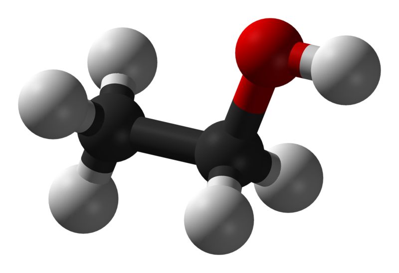 molécule d'éthanol