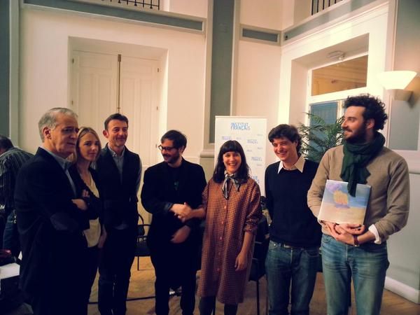 Ignacio Cembrero, Cayetana Alvarez de Toledo, Marc Voinchet, Lorena Alvarez, Miguel Ongil et Antoine Beauchamp
