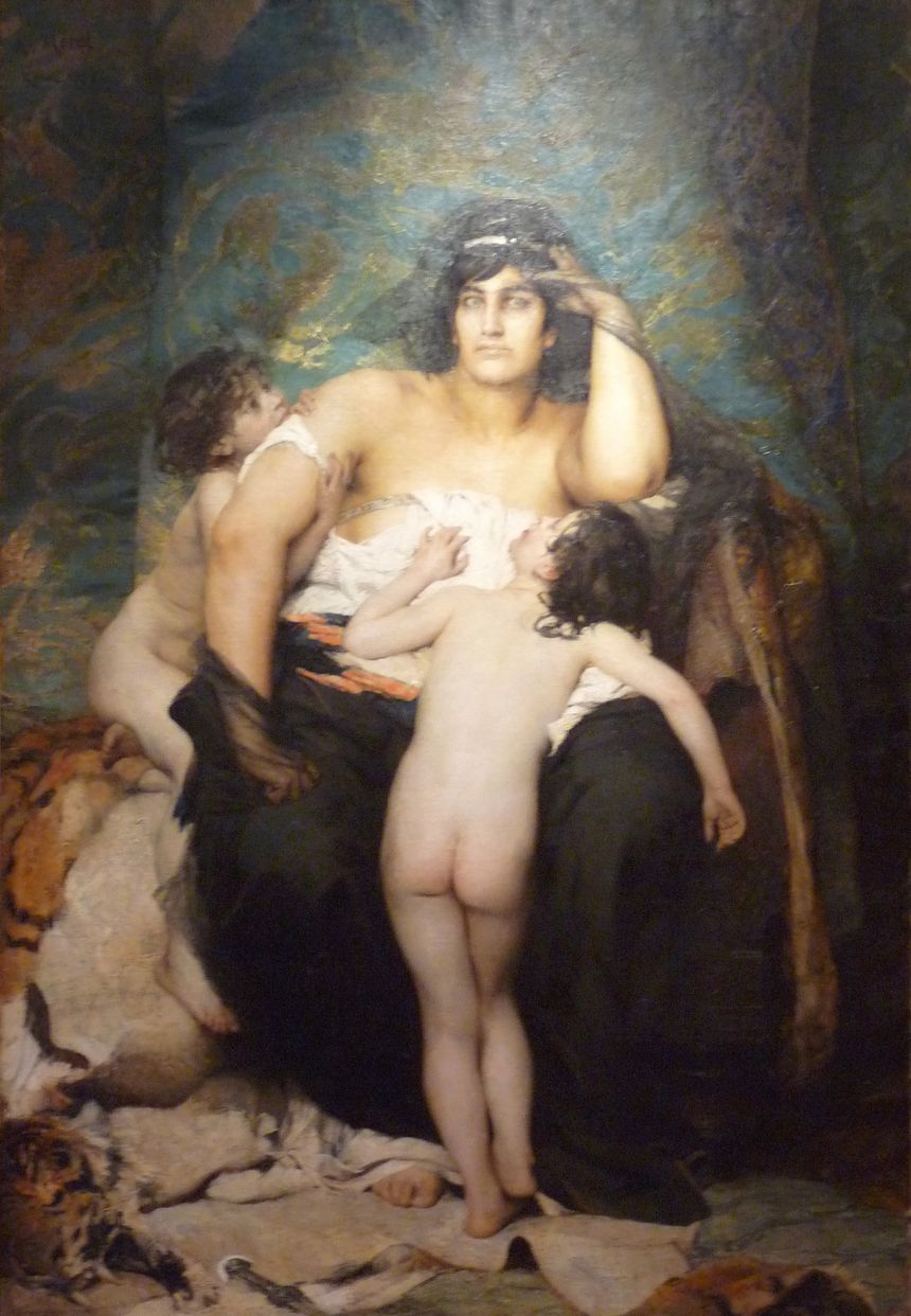 Aimé-Nicolas Morot, Médée, 1876, Musée barrois