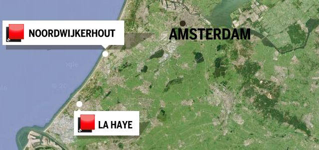 Carte Pays-Bas