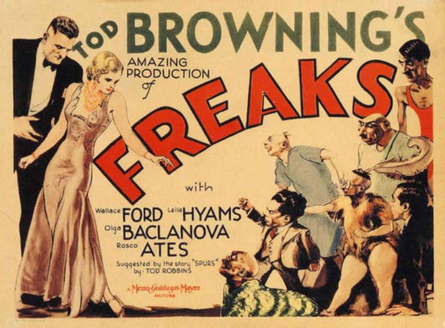 Affiche de "Freaks" de Tod Browning