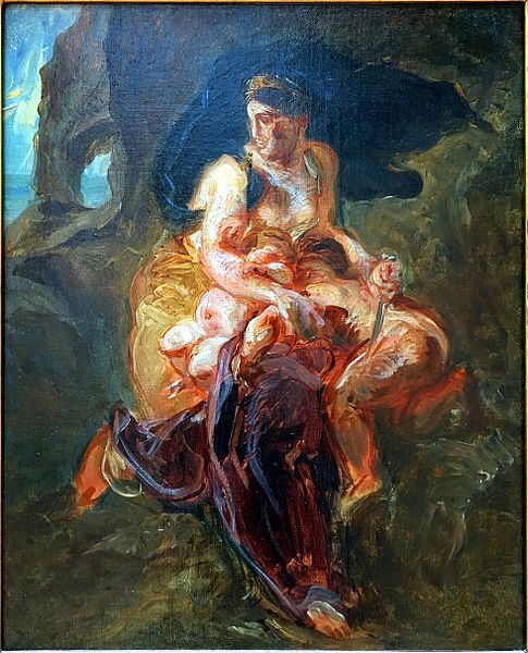 Médée (esquisse) au Palais des beaux-arts de Lille.