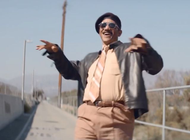 Capture d'écran du clip de Pharrell Williams, "Happy"