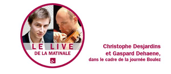 Visuel Gaspar Dehaene et Christophe Desjardins