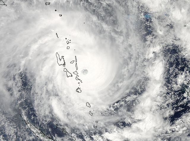 Le cyclone Pam ravage l'archipel de Vanuatu