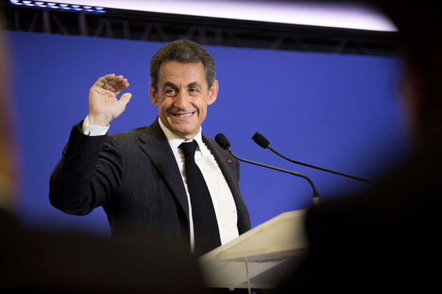 Le président de l'UMP, Nicolas Sarkozy.
