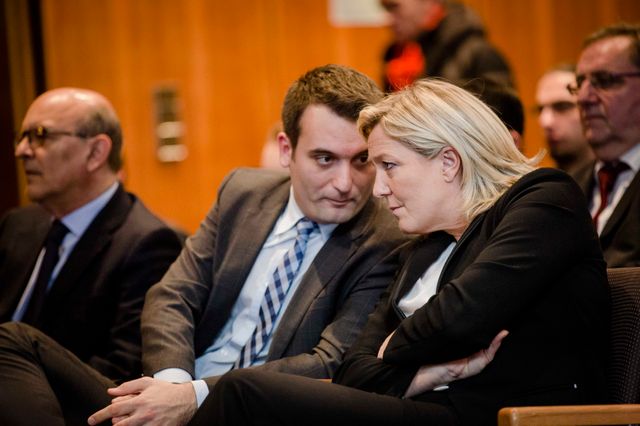 Marine Le Pen et Florian Philippot