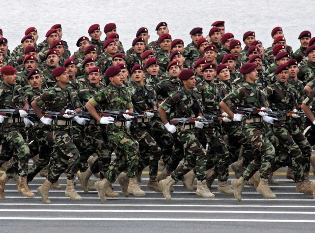 Défilé de l'armée irakienne en 2012