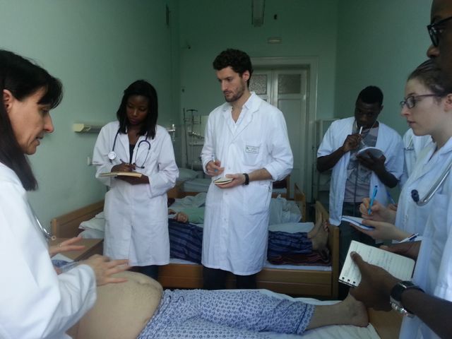 Etudiants français en médecine à Cluj