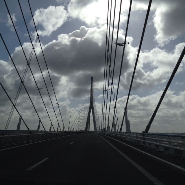 Sur le Pont de Normandie - 20 ans cette année