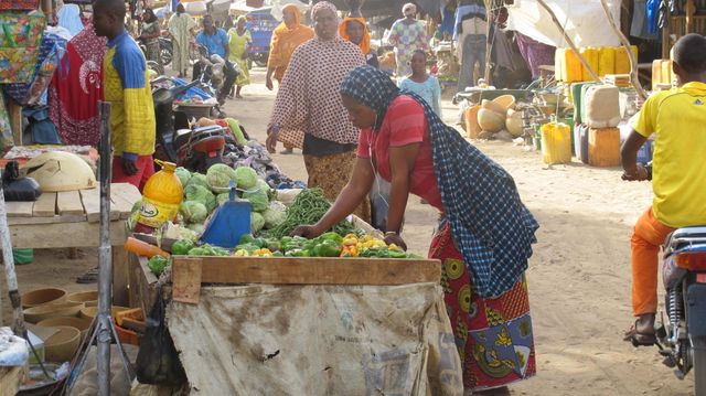 Marché à Gao, Mali